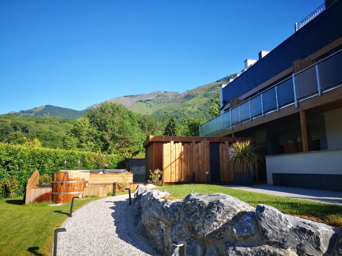 L'Argalyde Esprit Pyrenees Wellness & Cycling Appartement Ayzac-Ost Buitenkant foto