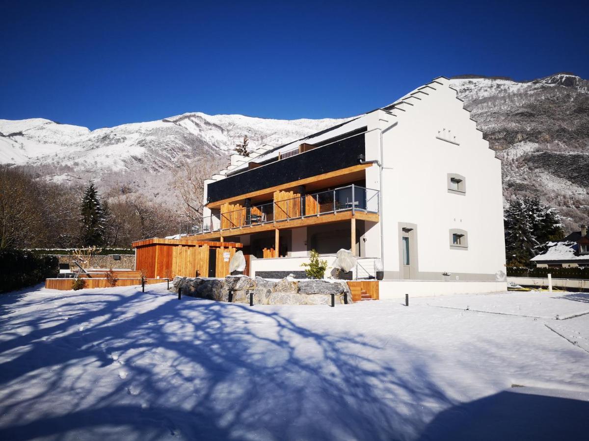L'Argalyde Esprit Pyrenees Wellness & Cycling Appartement Ayzac-Ost Buitenkant foto